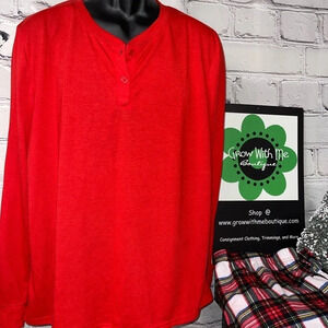 Candlesticks plaid pajamas XL